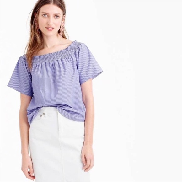 J Crew Off the Shoulder Top - Picture 2 of 5